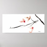Cherry Blossoms Longing Art Print