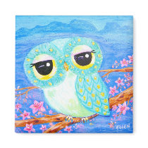 Cherry Blossoms Fridge Magnet