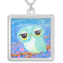 Cherry Blossoms Personalized Necklace