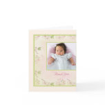 Cherry Blossoms Photo Thank You Card
