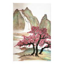 Cherry Blossoms stationery