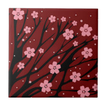 CHERRY BLOSSOMS TILE