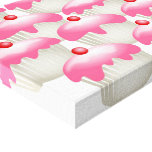 Cherry Buns Stretched Canvas Prints