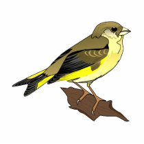 Cherry Canary Cut Outs