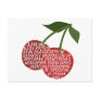 Cherry Complete Pi Post Card