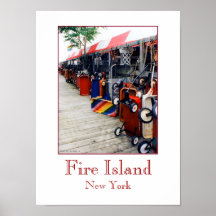 'Cherry Grove Pride Wagon' Poster