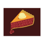 Cherry Pie Heart Postcard