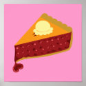 Cherry Pie Heart posters