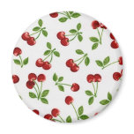 Cherry Print magnets