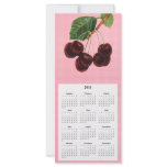 Cherry Telephone and Calender card rack cards