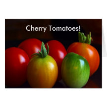 Cherry Tomatoes Greeting Card