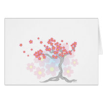 Cherry Tree Blossoms Card