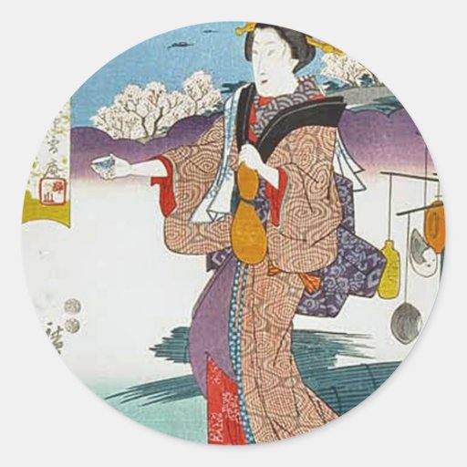 Cherry Tree Sumida River Bank Stickers