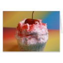 Cherry Vanilla Cupcake cards