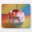 Cherry Vanilla Cupcake mousepads