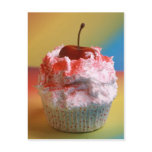 Cherry Vanilla Cupcake postcards