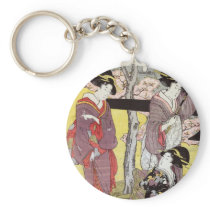 Cherry Viewing at Gotenyama by Kitagawa Utamaro
