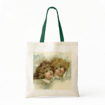 Cherub Angels Tote Bags
