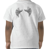 cherub wings 2 tee shirts