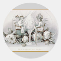 Cherubs & Ice Cream - Sticker