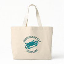Chesapeake Bay  Blue Crab Canvas Bags