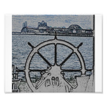 Chesapeake Bay Bridge Abstract Photo