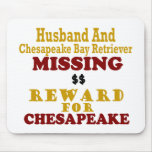 Chesapeake Bay Retr & Husband Missing Reward Mousepads