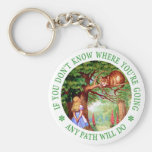 CHESHIRE CAT - ANY PATH WILL DO KEYCHAINS