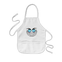 Cheshire Cat - Blue Eyes Apron