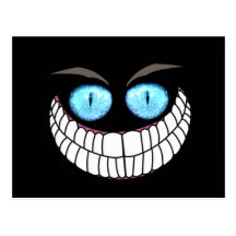 Cheshire Cat - Blue Eyes Post Card