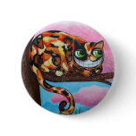 Cheshire Cat Button