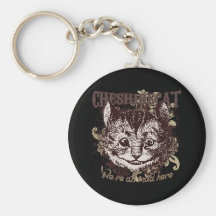 Cheshire Cat Carnivale Style Key Chains