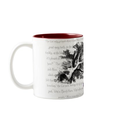 Cheshire Cat Coffee Mug by WaywardMuse