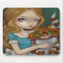 "Cheshire Cat Cuddle" Mousepad