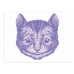 Cheshire Cat Inked Lavender Post Cards