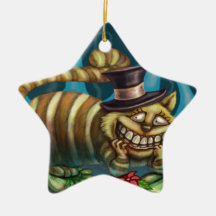 Cheshire Cat Ornament