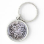 cheshire cat scrimhaw keychain