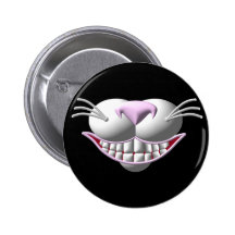 Cheshire Cat Smile Pins