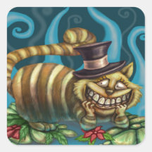 Cheshire Cat Stickers
