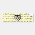 Cheshire Cat - Vintage Alice in Wonderland Bumper Stickers