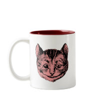 Cheshire Cat - Vintage Alice in Wonderland Mugs