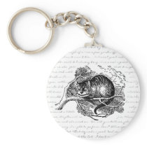 Cheshire Cat - We're all mad here Keychain
