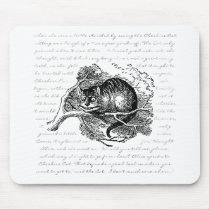 Cheshire Cat - We're all mad here Mousepad