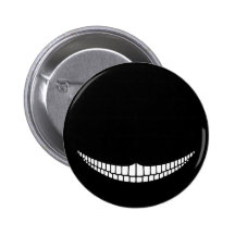 Cheshire Grin Pinback Buttons