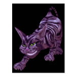 chesire cat post card