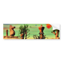 Chess art, chess rules, chess openings, bumper sticker