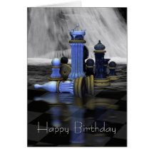 Chess Birthday Card
