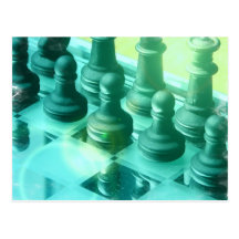 Chess Champ Postcard