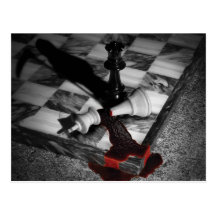 Chess - Check Mate Post Card