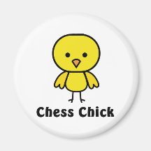 Chess Chick Magnets